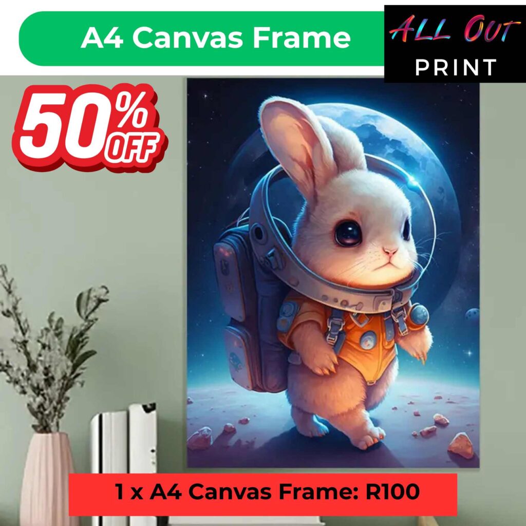A4 Canvas Frame