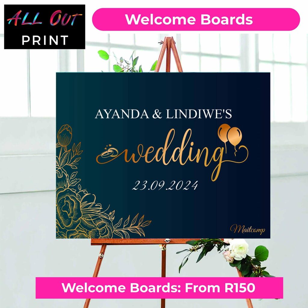 Welcome Boards