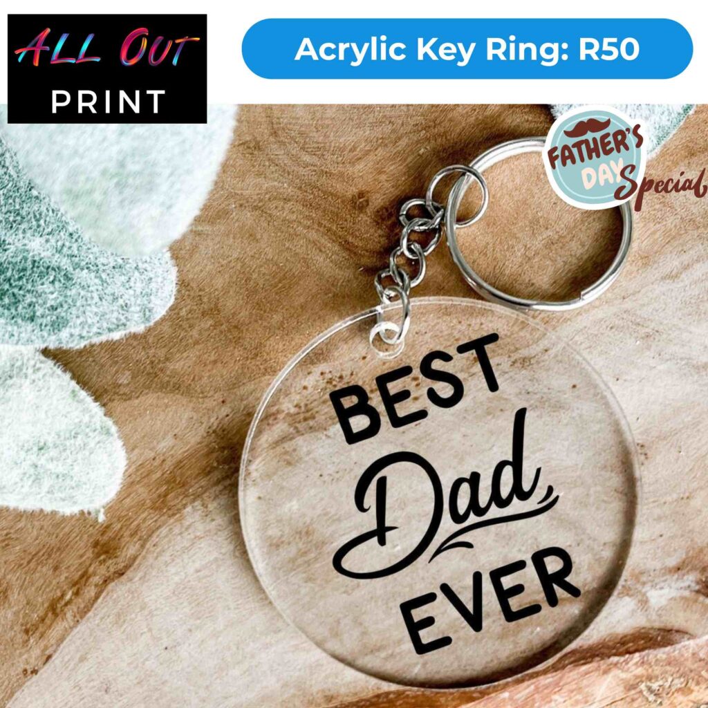 Acylic Key Rings
