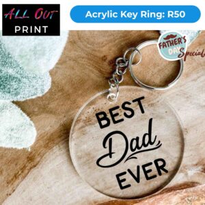 Acylic Key Rings
