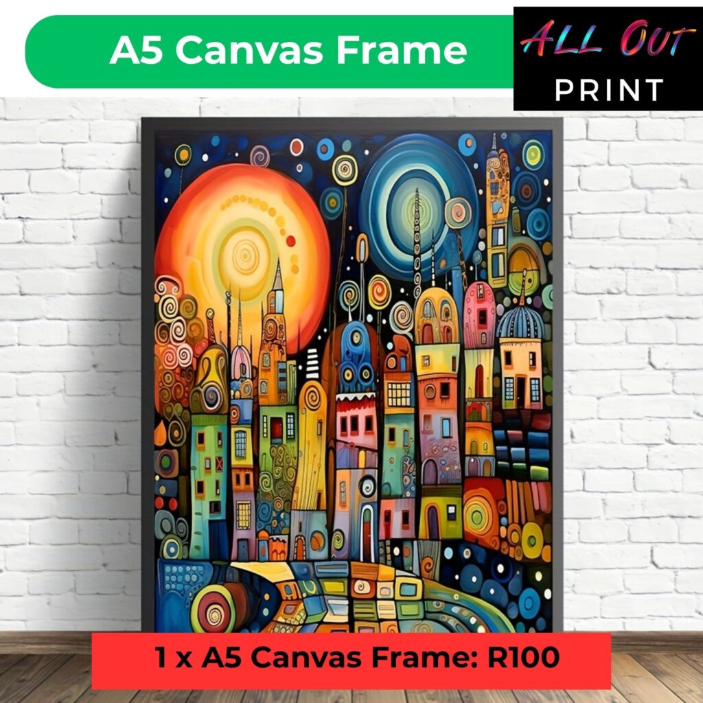 A5 Canvas Frame