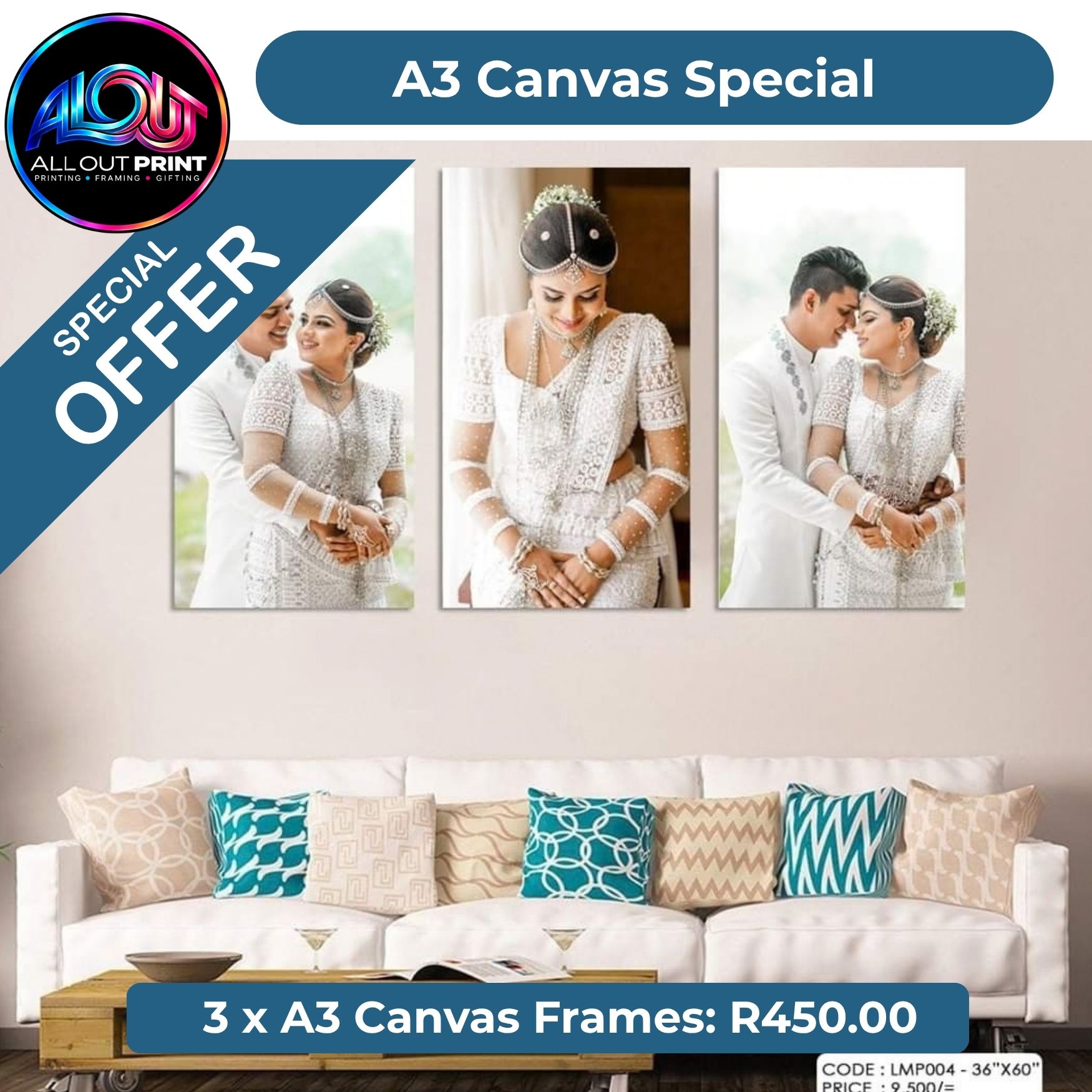 A3 Canvas Special